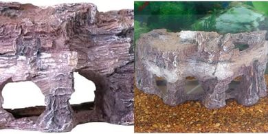 Penn-Plax Grotto Rock Cave: Reptile, Amphibian, & Fish Hideout (Medium)
