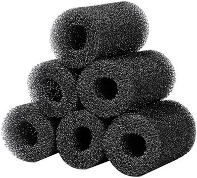 AQUANEAT Shrimp Fry Filter Sponges (6-pack, 0.8" intake)
