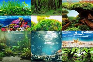 5 Stunning Seaweed Aquarium Backgrounds