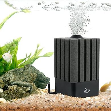 Quiet Aquarium Sponge Filter for Fry & Small Fish Tanks (5-20 gallons)
