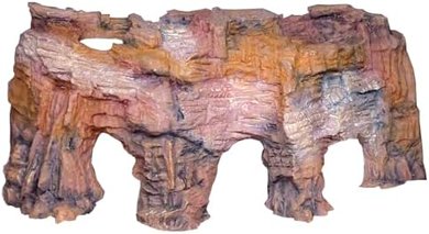 Penn-Plax Grotto Rock Cave: Reptile, Amphibian, Fish Hideout (Medium)