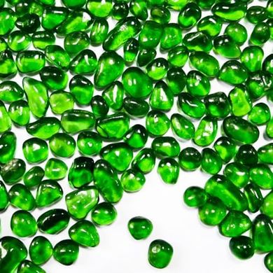 Aquarium Gravel: Green Glass Stones & Pebbles for Fish Tanks
