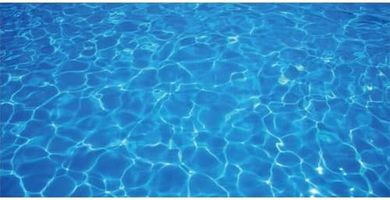 AWERT Vinyl Aquarium Background: Blue Ripped Water, 48x24"