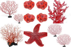 Red Aquarium Coral