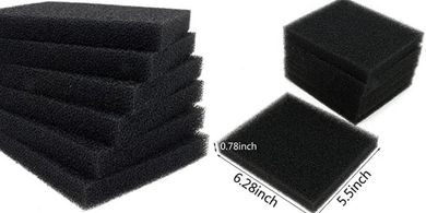 ALEGI Aquarium Filter Sponge Inserts (6-pack) for ML350
