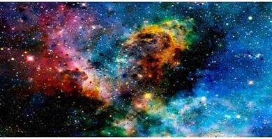 Galaxy Aquarium Background: Cosmic Universe Fish Tank Decor