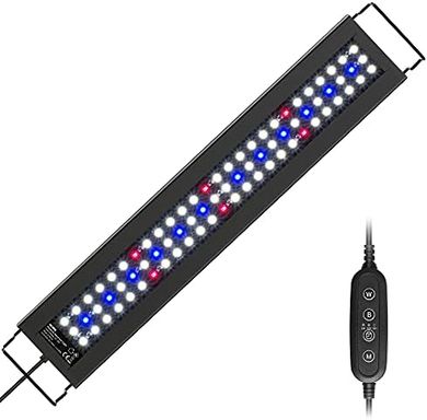 NICREW Planted Aquarium LED Light (18-24", 14W, Timer)
