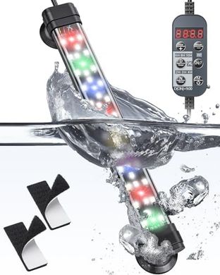 Pawfly 5W Aquarium LED: Full Spectrum, Timer, Adjustable Brightness
