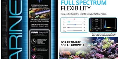 Fluval Sea Marine 3.0 LED: 22W Coral Lighting (15-24")
