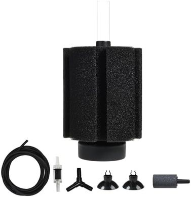 ALEGI Quiet Aquarium Sponge Filter for Betta, Shrimp & Small Fish
