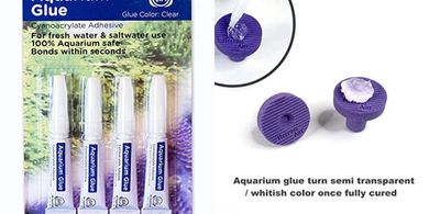 Clear Aquarium Plant & Coral Glue (4-pack)
