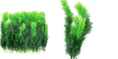 CNZ Aquarium Artificial Green Plant Decor (10pcs, 12-inch)
