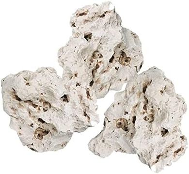 Holey Rock Aquarium Ornament: Natural Limestone Decor
