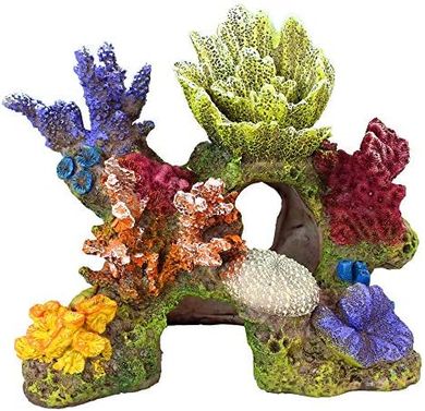 Coral Aquarium Ornament (6.6" x 3.7" x 5.5")
