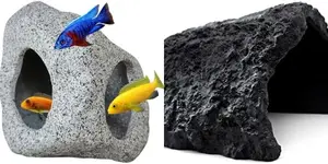 4 Best Black Aquarium Rock Caves