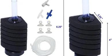 Aquaneat Nano Aquarium Corner Sponge Filter (up to 15 gallons)