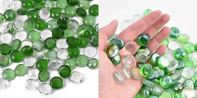 Colorful Glass Marbles for Vase, Garden, & Fish Tank Decor