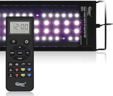 Hygger Advanced Aquarium LED Light: Full Spectrum, Customizable, DIY Modes