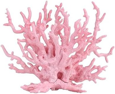 Pink Resin Coral Reef Aquarium Decor