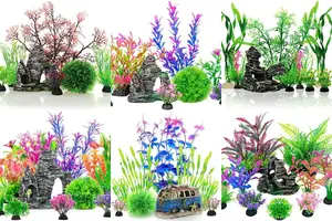 5 Stunning Cave Aquarium Rocks with Plants